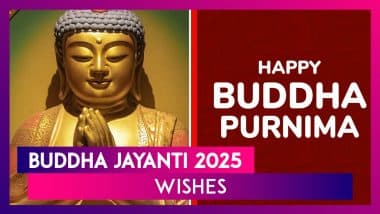 Happy Buddha Jayanti 2025 Greetings & Vesak Messages To Celebrate Gautama Buddha’s Birth Anniversary